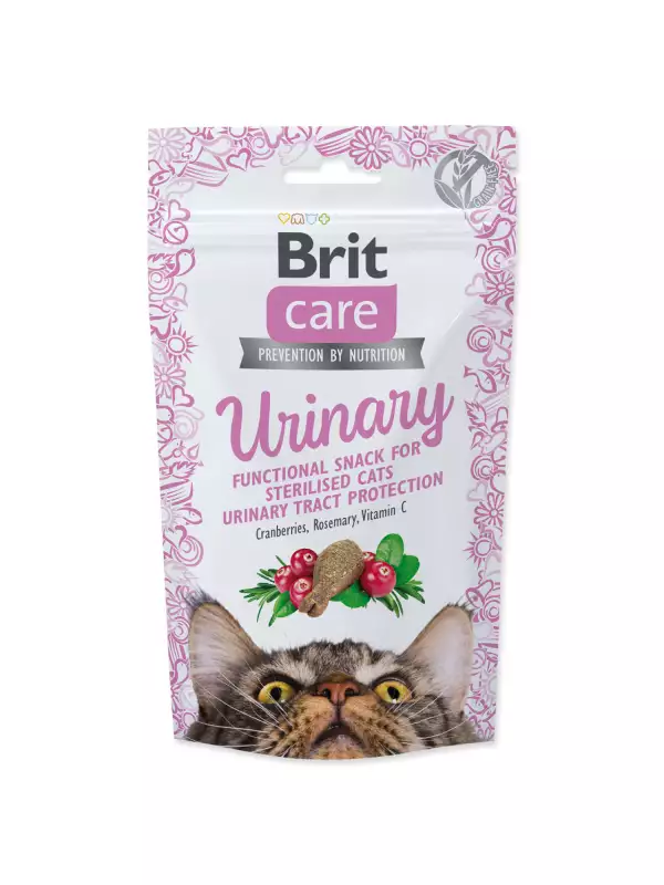 Pochoutka Brit Care Cat Snack Urinary 50g