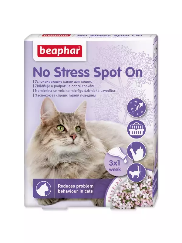Pipeta Beaphar Spot on No stress kočka