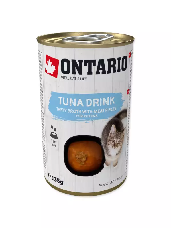 Drink Ontario Kitten tuňák 135g