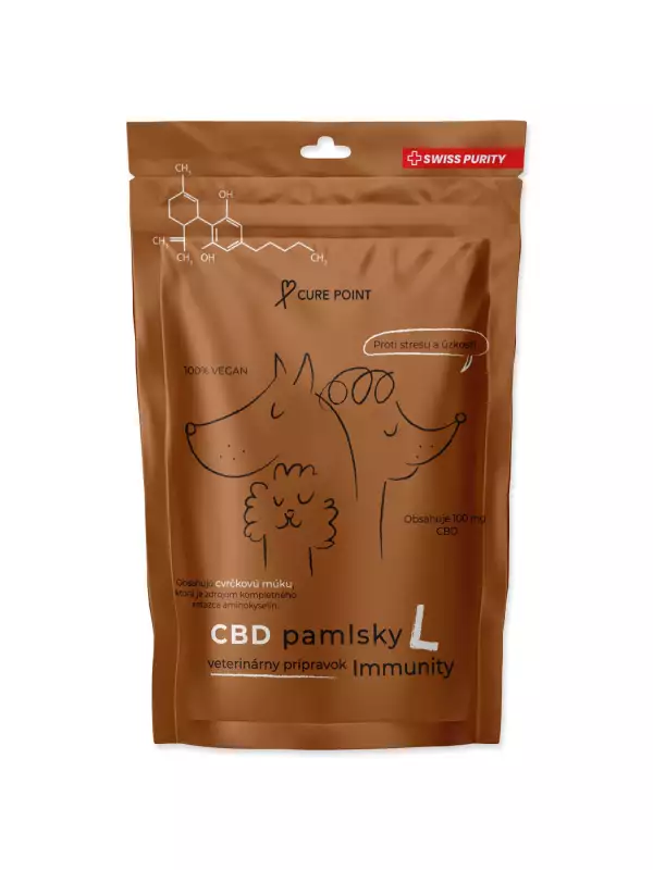 Pochoutka CBD Immunity L 100g