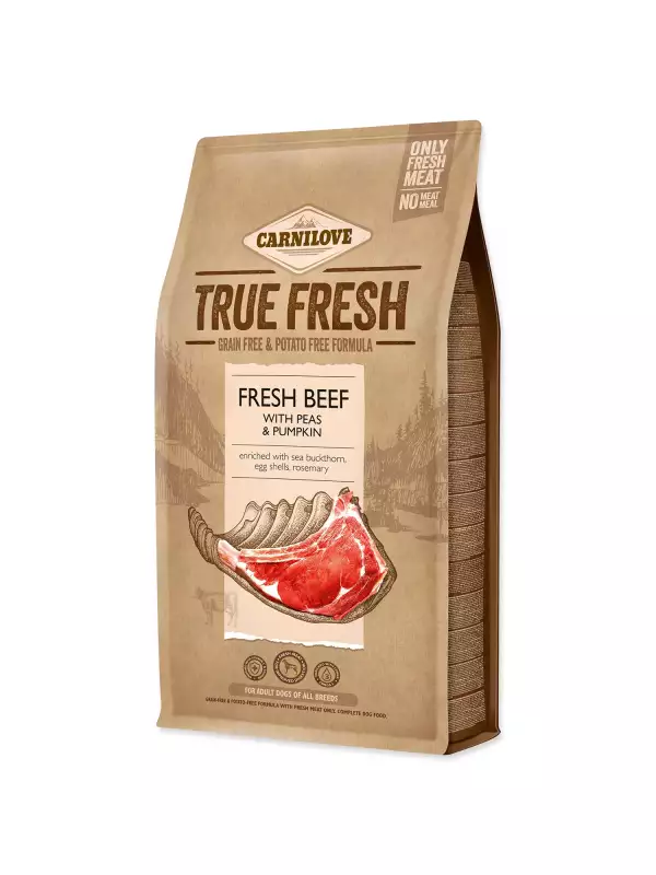 Krmivo Carnilove True Fresh Adult BEEF 4kg