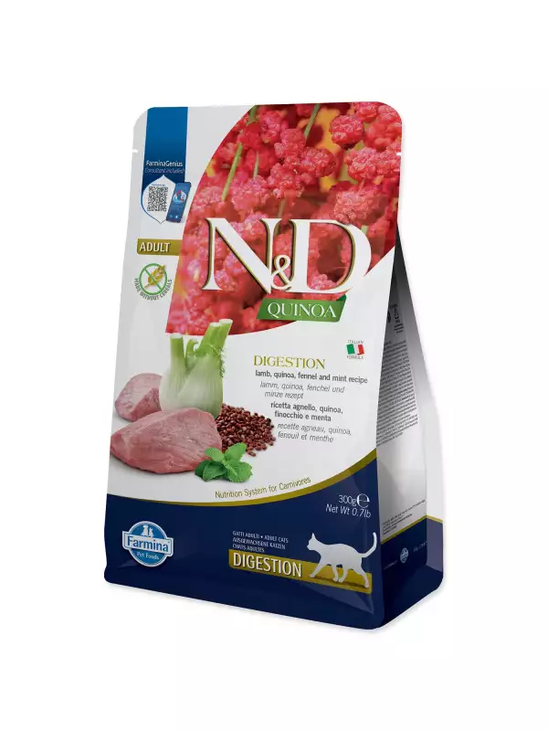 Krmivo N&D Cat Quinoa Digestion Lamb & Fennel 0,3kg